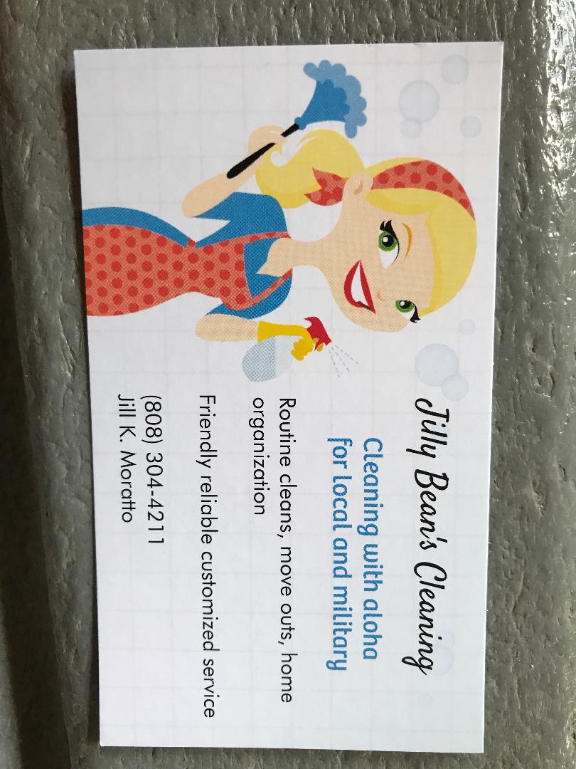Jilly Bean's Cleaning logo